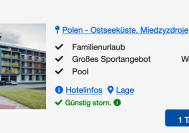 Hotel Wolin buchen